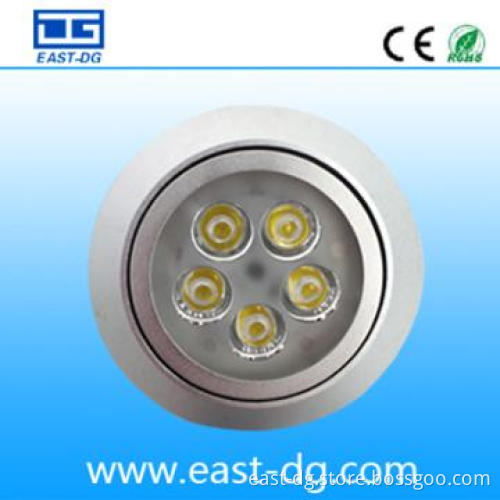Round recessed led ceiling down light, spot light